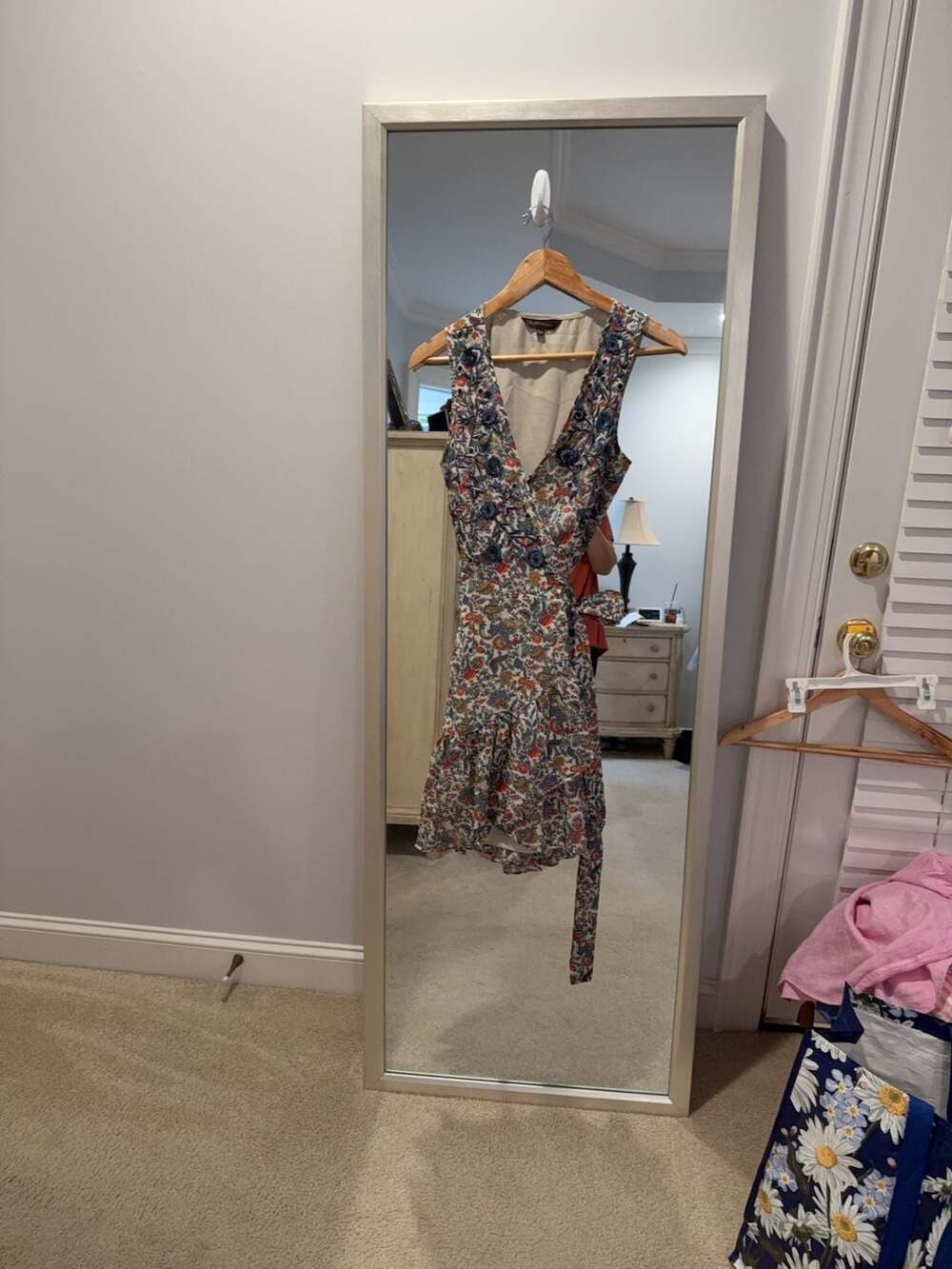 New Anthropologie + Ranna Gill Botania Wrap Dress Size M
